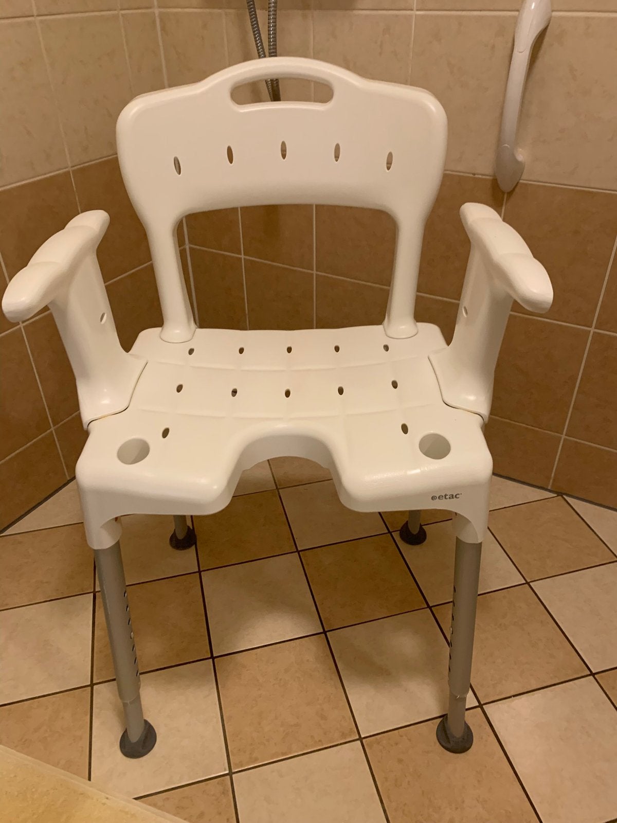 Douche stoel en wc rek, Ophalen of Verzenden, Gebruikt