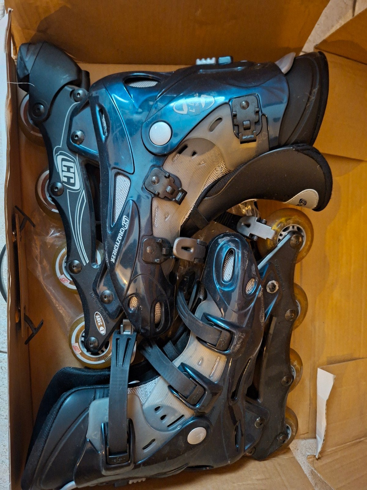 Crazy Creek Inline Skates - Maat 43, Ophalen of Verzenden, Gebruikt, Inline skates 4 wielen, Overige merken
