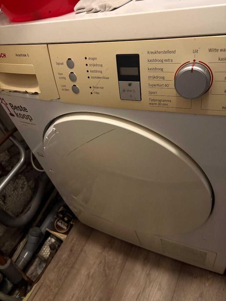 Wasdroger, Ophalen, 6 tot 8 kg, Gebruikt, Overige typen