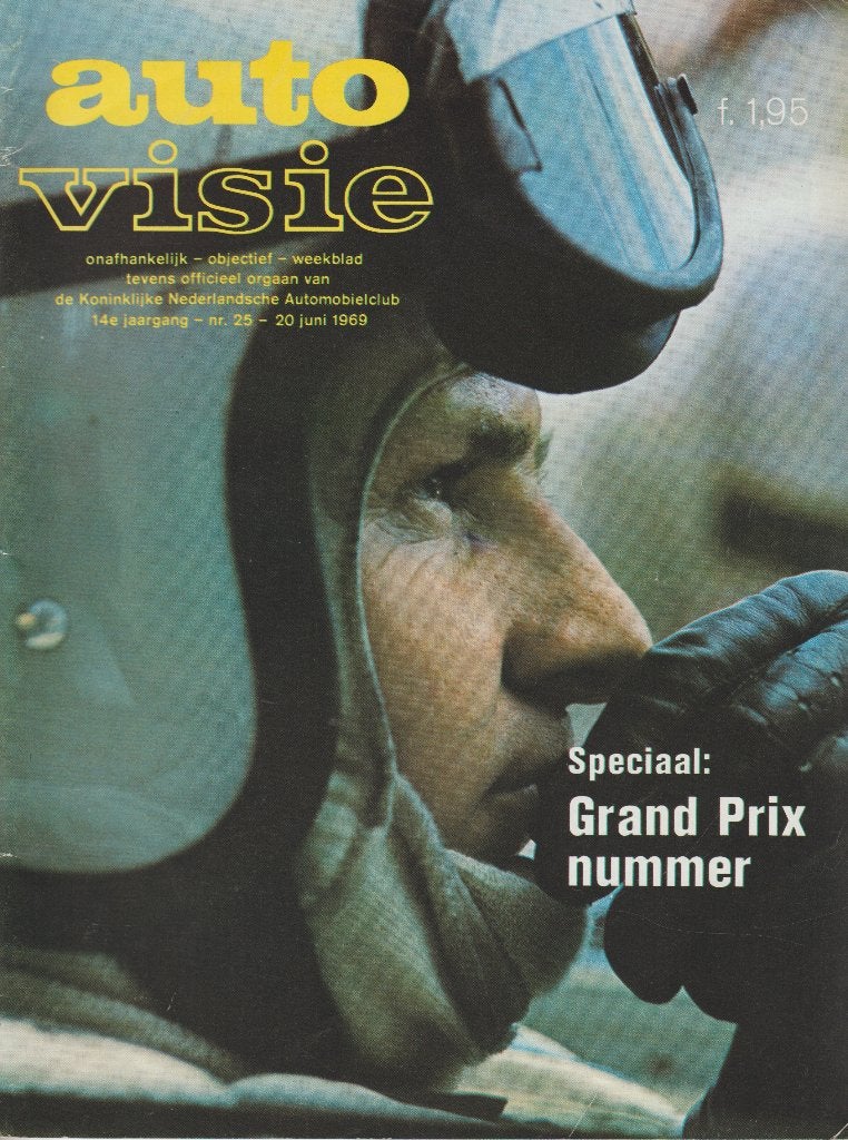 Autovisie Grand Prix special 1969, Ophalen of Verzenden, Gebruikt, Formule 1