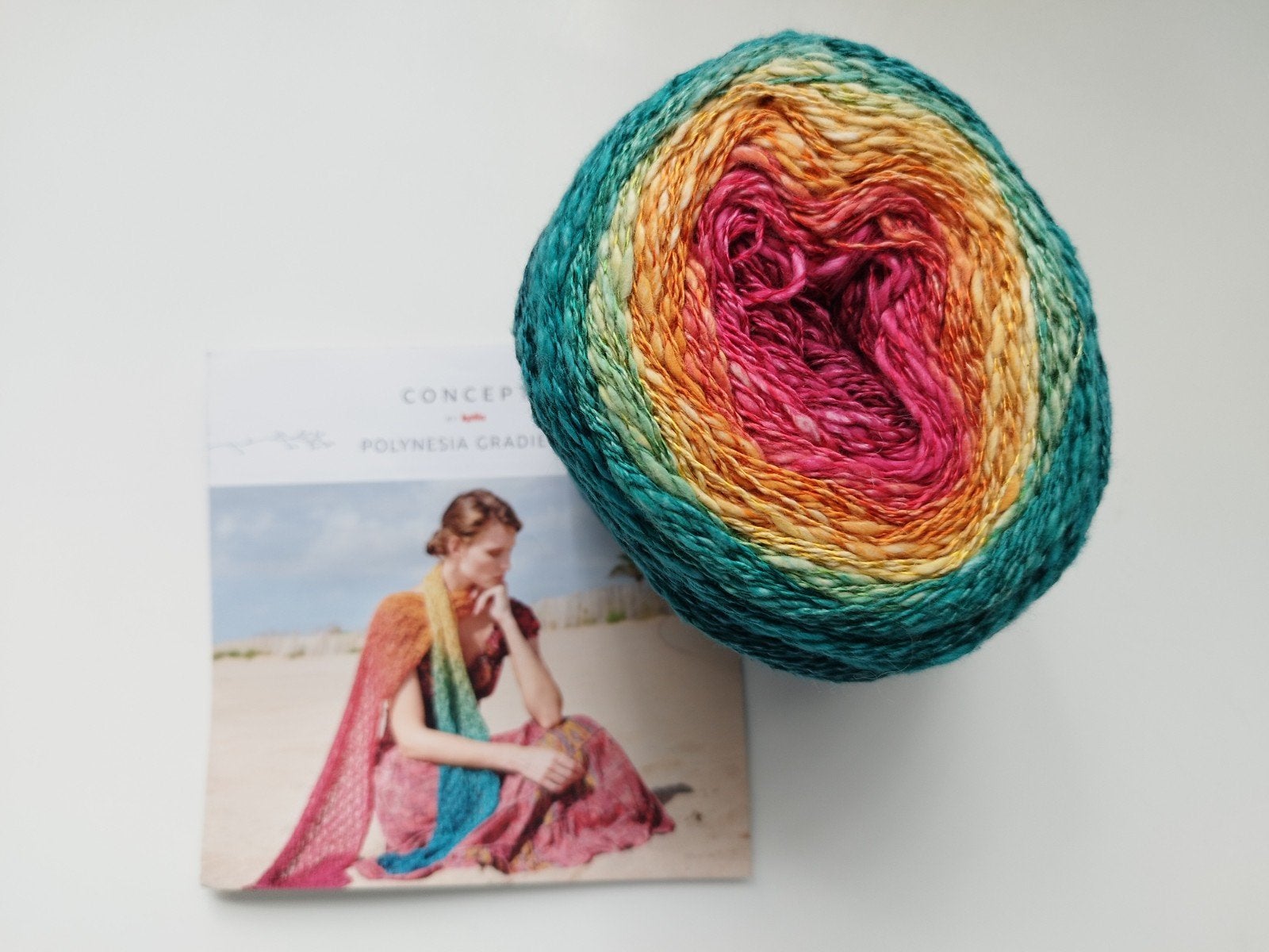 Concept by Katia Polynesian Gradient garen, kleur 305, 200g, Hobby en Vrije tijd, Breien en Haken, Ophalen of Verzenden, Nieuw