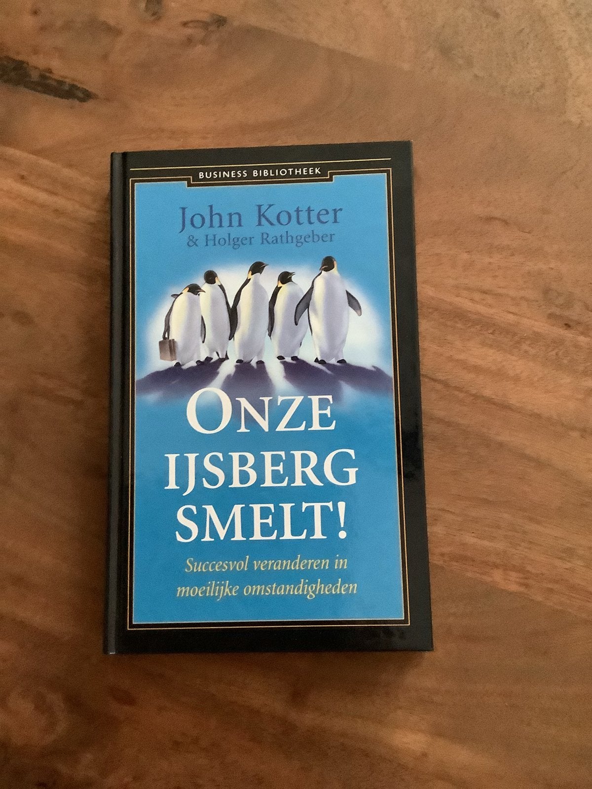 Nieuw boek: Onze IJsberg Smelt! - John Kotter & Holger Rathg, Boeken, Ophalen of Verzenden, Nieuw, Nederland
