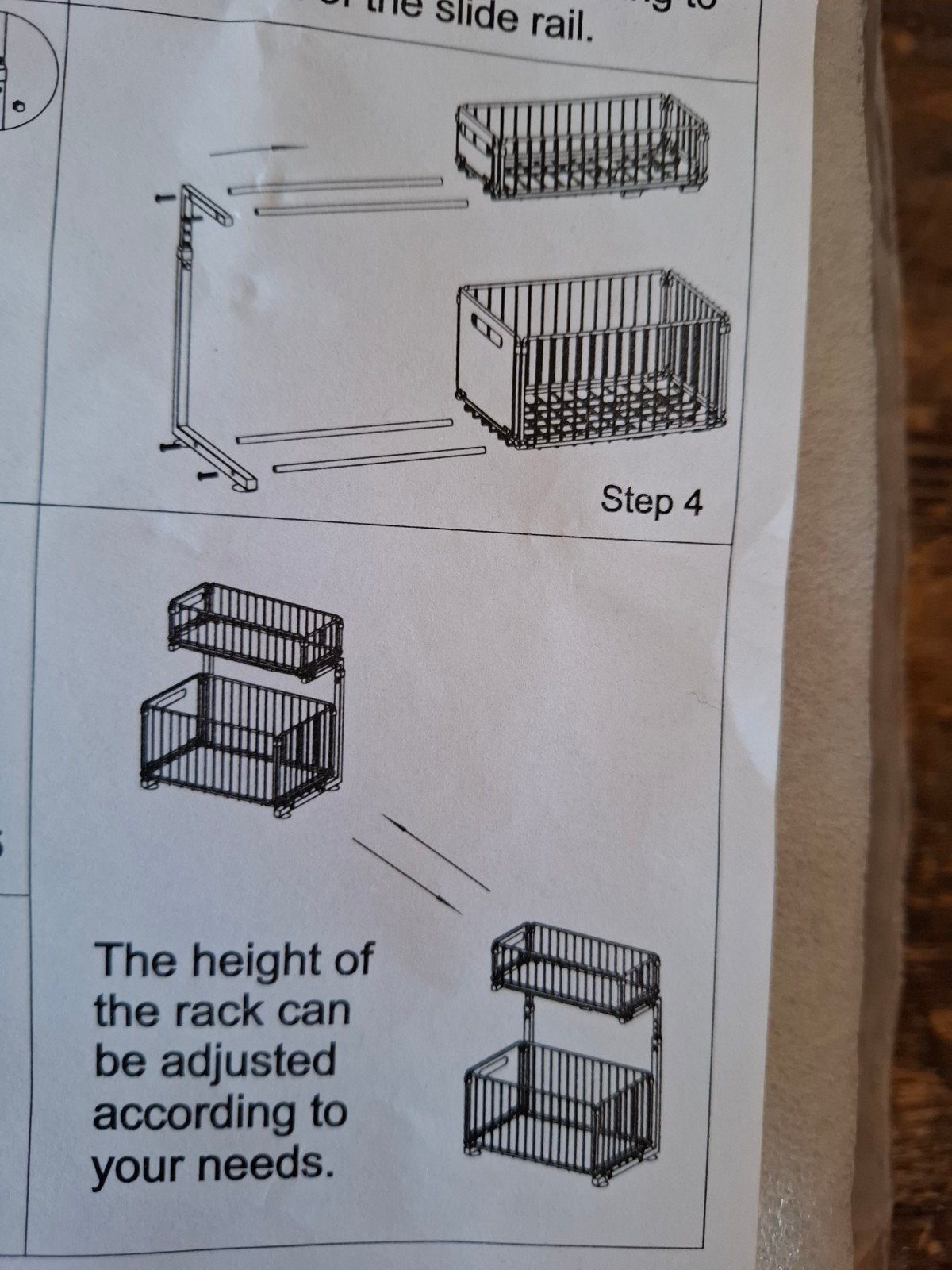 Zwart metalen uitschuifbaar gootsteen rekje, Ophalen of Verzenden, Nieuw