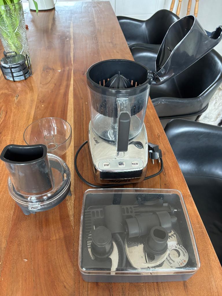 Magimix Mini Plus, Witgoed en Apparatuur, Keukenmixers, Gebruikt, 1 tot 2 liter, 2 snelheden, Ophalen of Verzenden