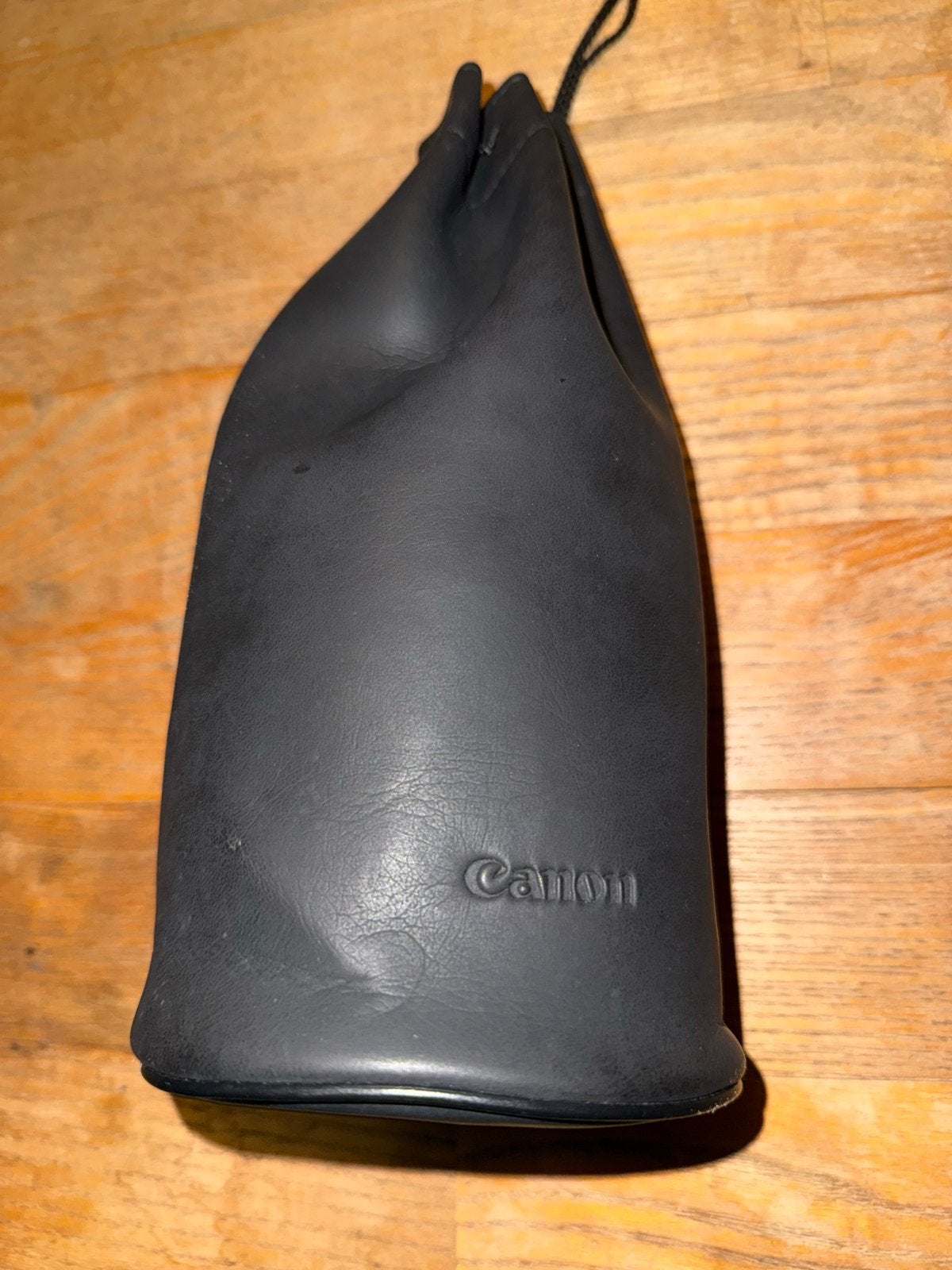 Canon lens pouch / lenstas - Zwart, Gebruikt, Canon, Gevoerd, Ophalen of Verzenden