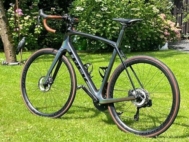 TREK DOMANE racefiets of gravel bike SL 7 gen 3, 28 inch, Carbon, Heren, Zo goed als nieuw