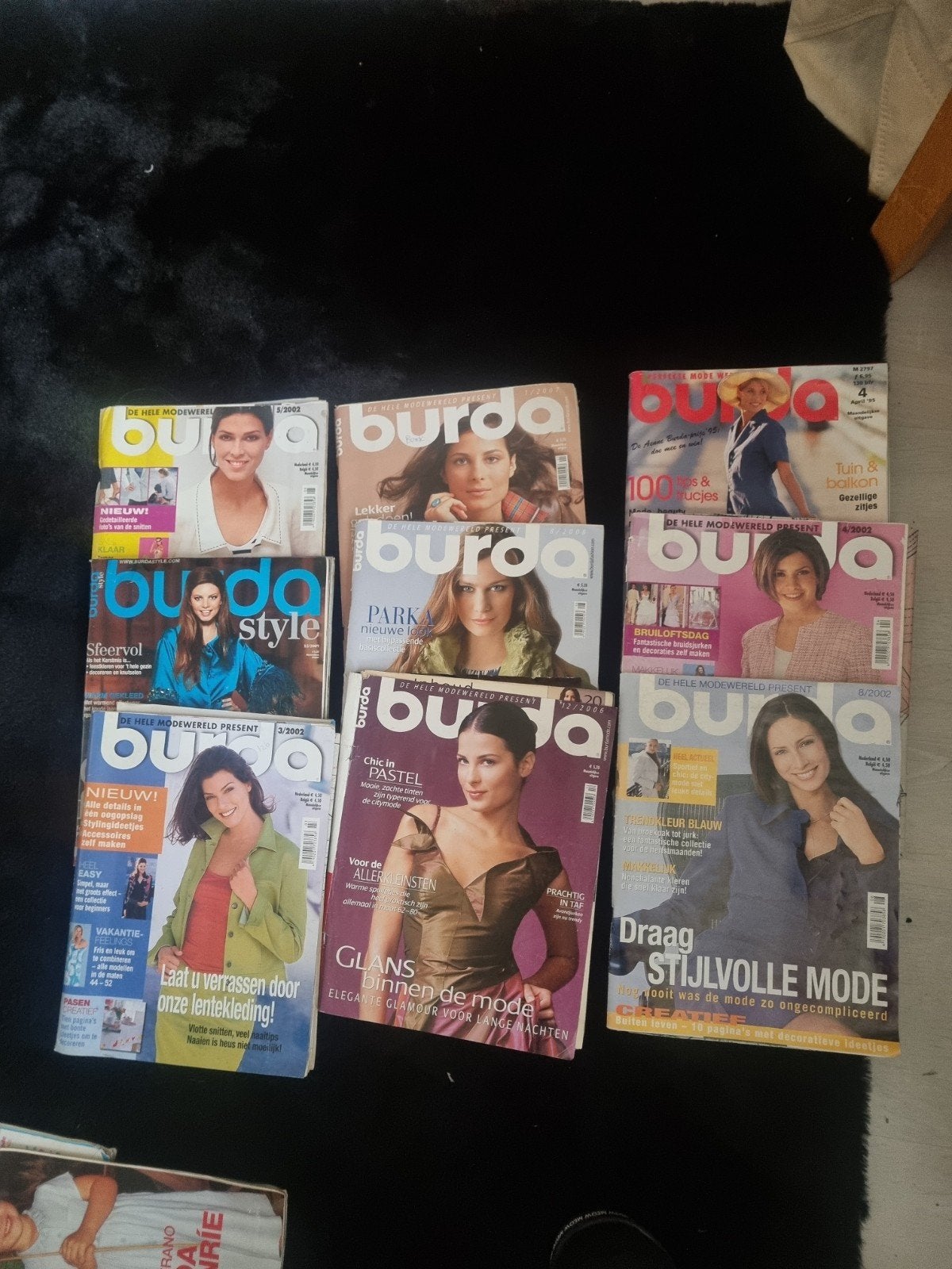 Grote collectie modebladen: Burda, Knipmode, Marion, Ophalen of Verzenden, Gelezen, Damesbladen