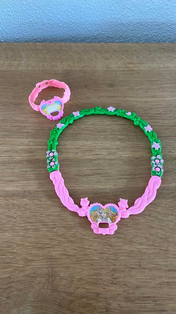 Kinder ketting en armband lady lovely locks, Ophalen of Verzenden, Gebruikt