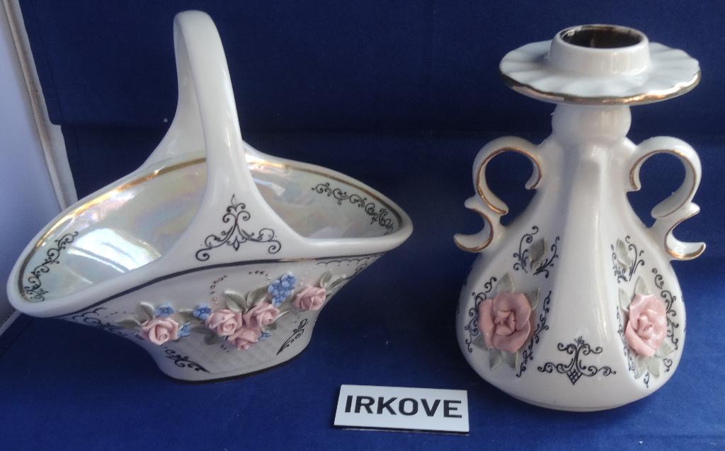 MOOIE SET RUSSISCH PORSELEIN * 2 Delig *, Antiek en Kunst, Antiek | Porselein, Verzenden
