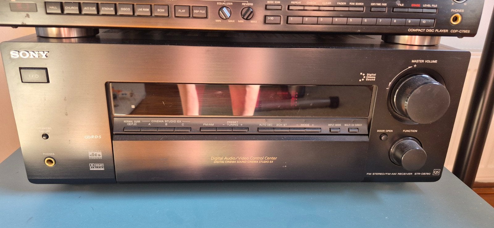 Sony versterker str-DB780, Ophalen, Zo goed als nieuw, Sony