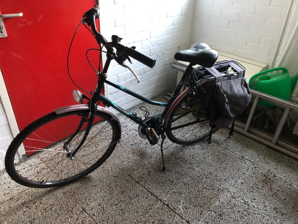 Dames fiets. Gazelle., Fietsen en Brommers, Fietsen | Dames | Damesfietsen, Ophalen, Velgrem, Versnellingen, Gazelle