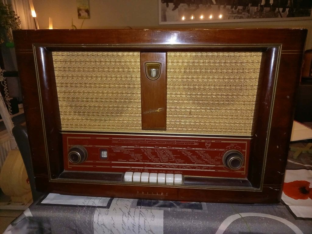Philips BX740A Bi ampli tafelradio, Ophalen of Verzenden