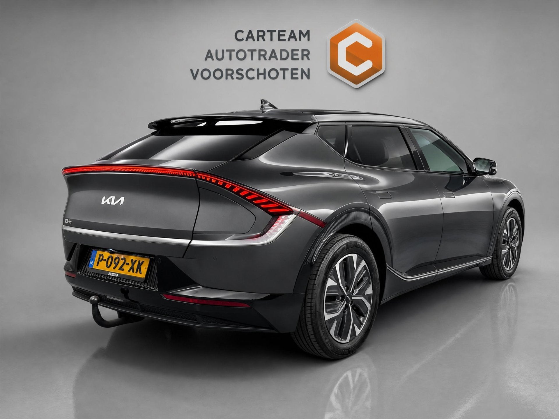 Kia EV6 Plus AWD 77.4 kWh |360 camera|Stoelverkoeling|, Automaat, Gebruikt, Zwart, 211 min