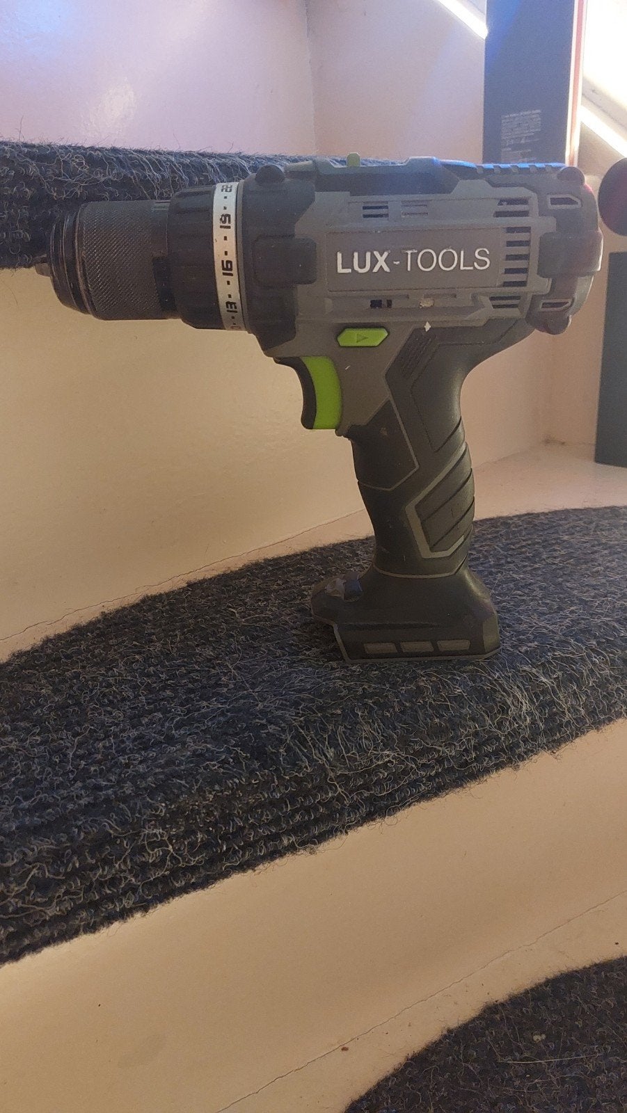 Lux-Tools A-BS-20 Set Accuklopboormachine - Zo goed als nieu, Ophalen, Variabele snelheid, Minder dan 400 watt, Zo goed als nieuw
