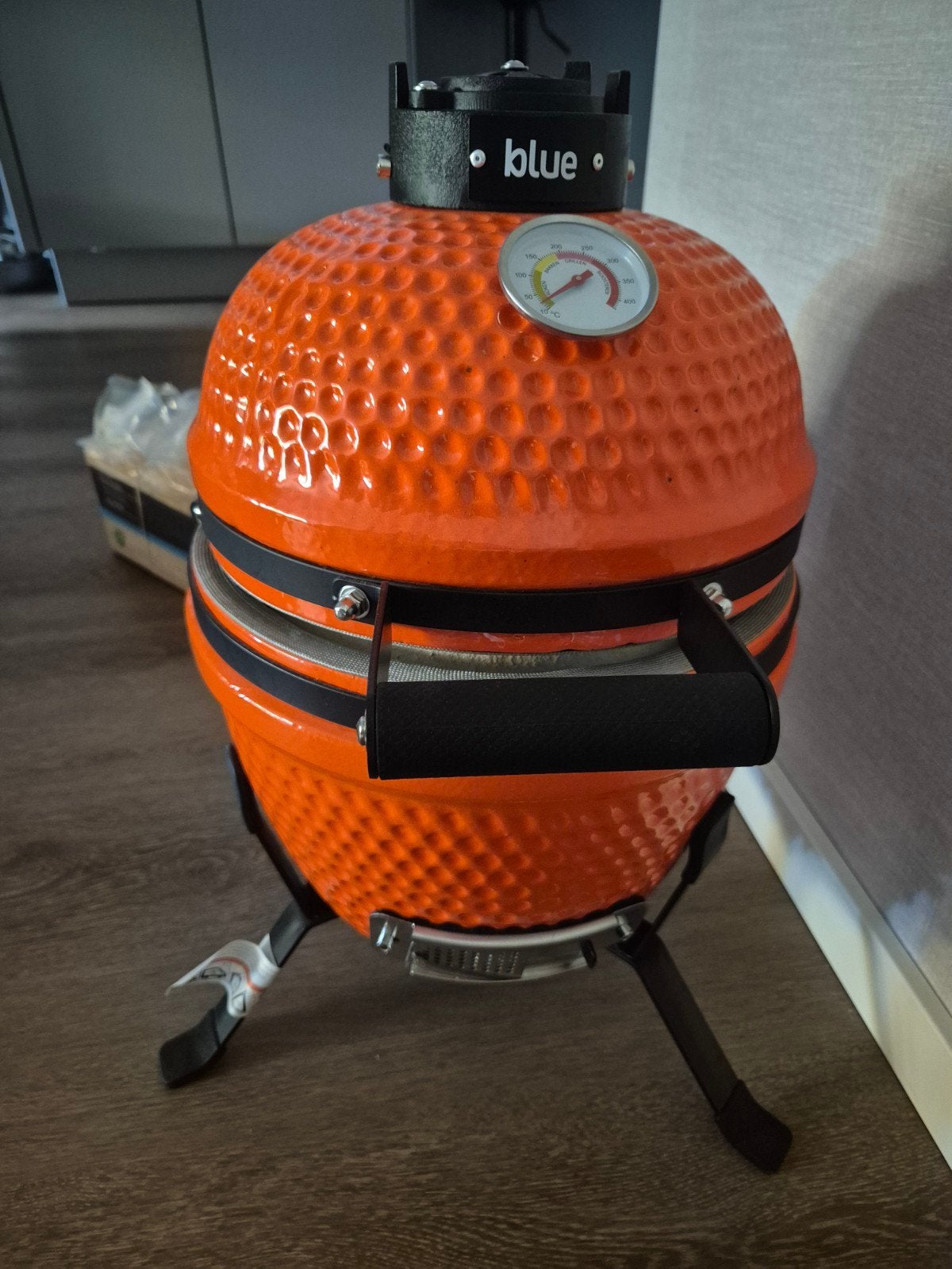 Kamado Egg BBQ - Oranje -  Nieuw ongebruikt, Tuin en Terras, Barbecue-accessoires, Ophalen, Nieuw, Blue
