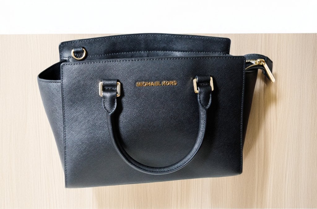 Michael Kors handtas, Sieraden, Tassen en Uiterlijk, Tassen | Damestassen, Ophalen, Zo goed als nieuw, Zwart, Handtas