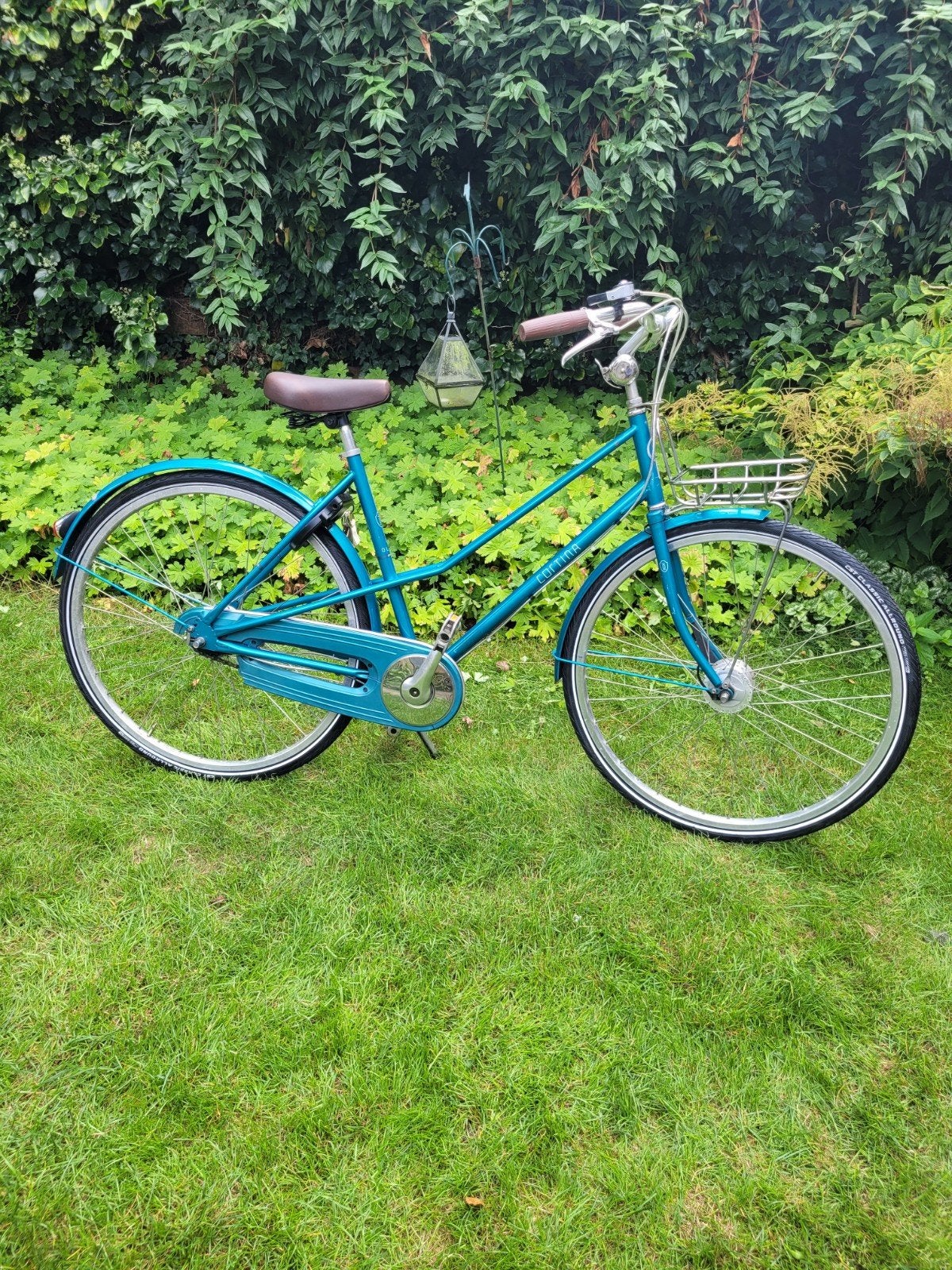Mooie blauwe vintage fiets, Versnellingen, Zo goed als nieuw, 50 tot 53 cm, Ophalen