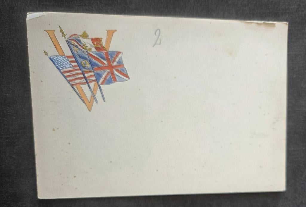 V-Mail briefkaart uit de Tweede Wereldoorlog, Verzenden, 1940 tot 1960, Ongelopen, Overige thema's
