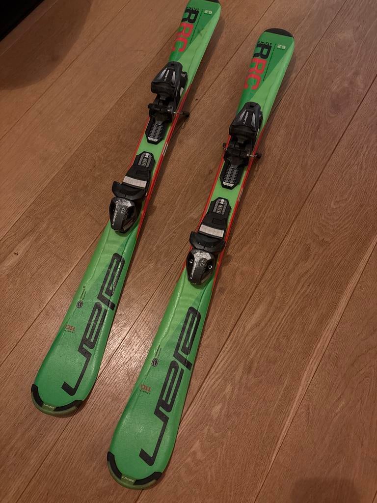 Elan RC Race ski's 110 cm met bindingen - kinderski, Sport en Fitness, Gebruikt, 100 tot 140 cm, Skiën, Ski's