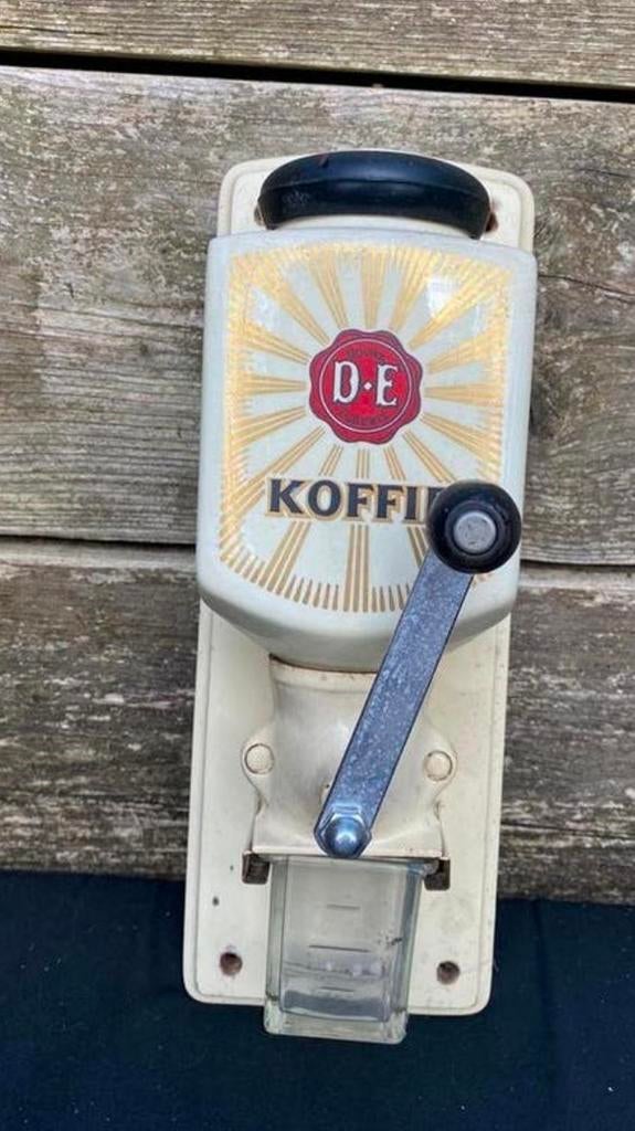 Vintage Douwe Egberts Koffiemolen Wandmodel, Antiek en Kunst, Antiek | Keukenbenodigdheden, Ophalen of Verzenden