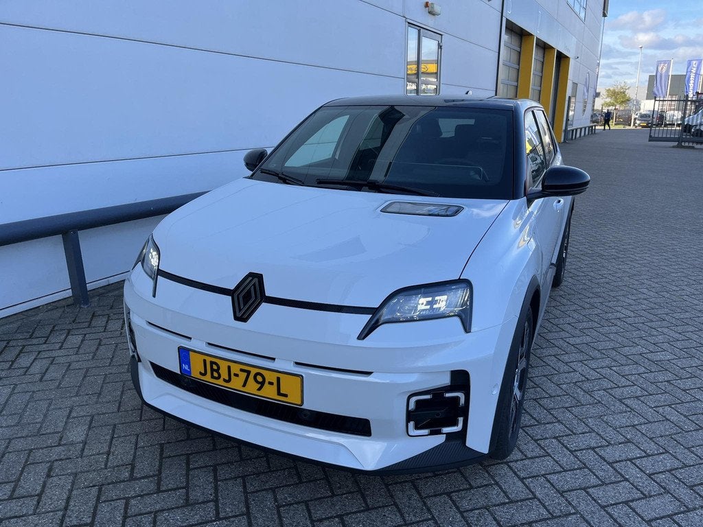 Renault 5 urban range techno 40 kWh | Camera | Apple Carplay, Auto's, Renault, 12 maanden, Stof, Blauw, Geïmporteerd
