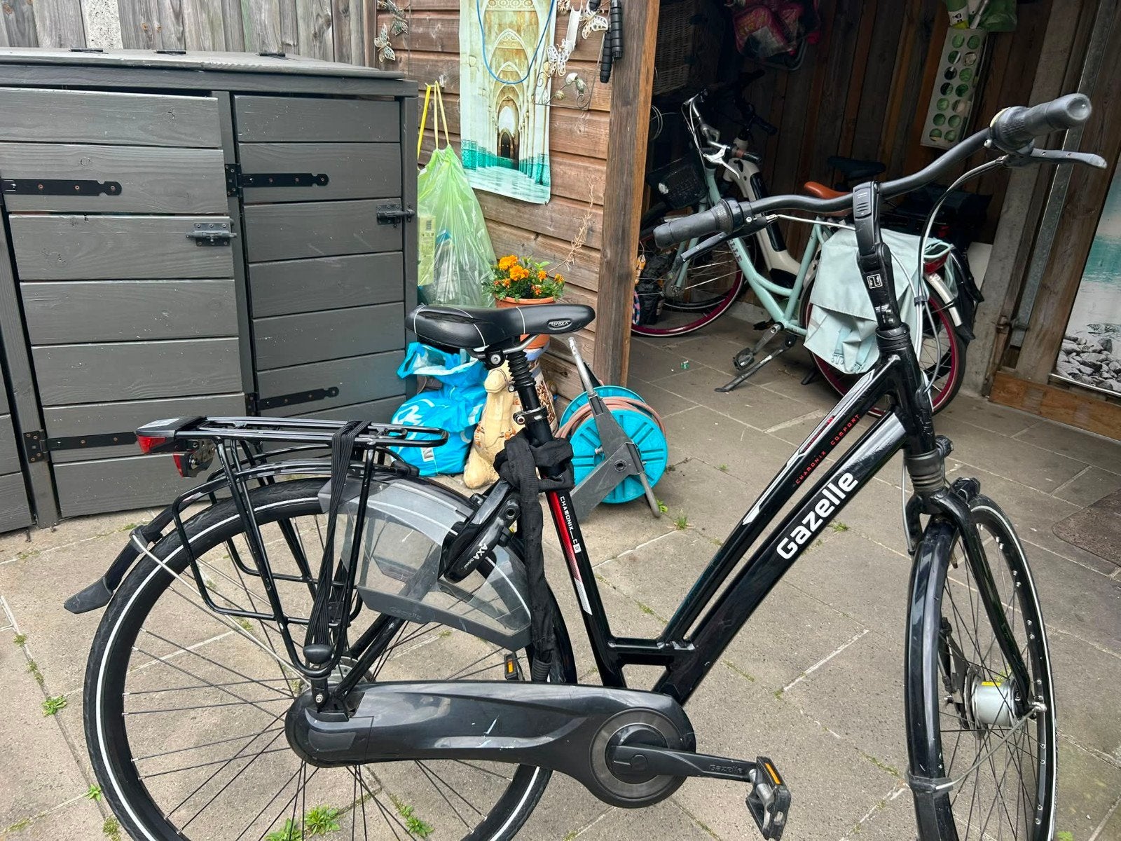 Gazelle Chamonix Comfort 8 versnellingen, nieuwe banden, Fietsen en Brommers, Fietsen | Dames | Damesfietsen, Ophalen of Verzenden