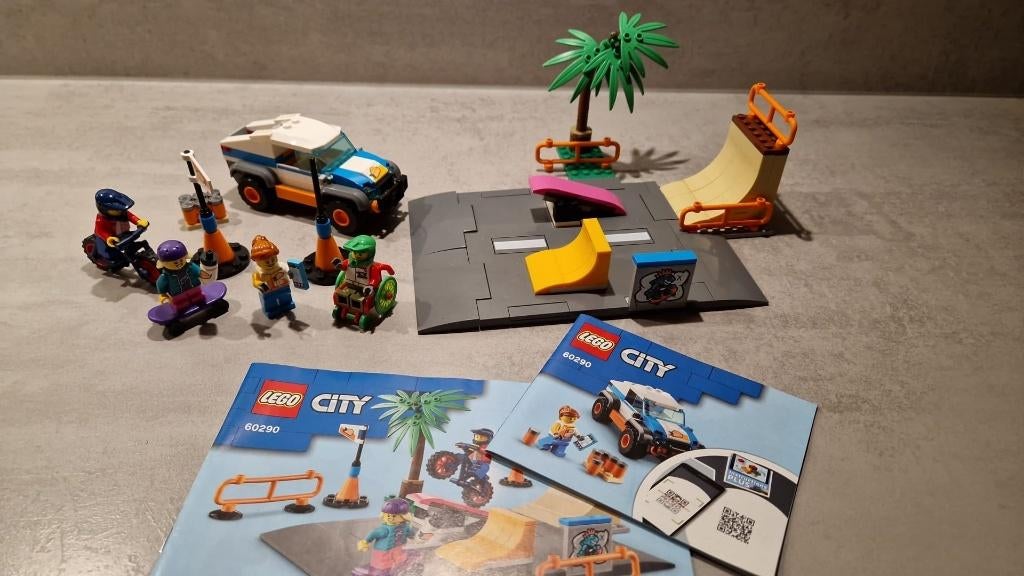 Lego City Skatepark, Ophalen, City, Lego, Compleet