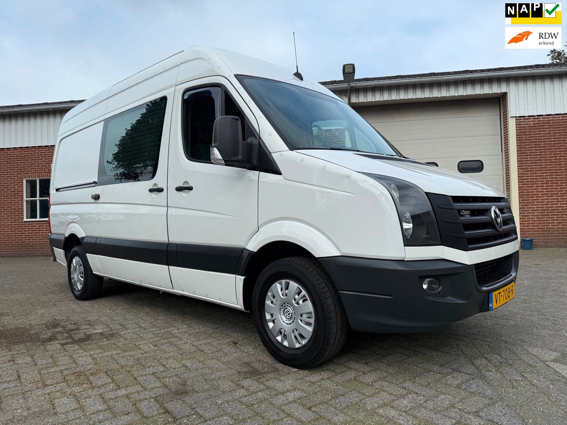 Volkswagen Crafter 2.0 TDI 3500KG euro 6 L2H2 MARGE airco cr, Auto's, Achterwielaandrijving, Gebruikt, Euro 6, 4 cilinders