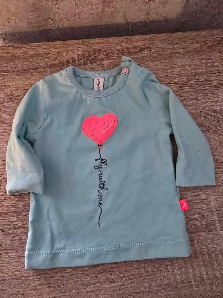 Babyface shirtje maat 50 met hartje en tekst, Ophalen of Verzenden, Zo goed als nieuw, Maat 50