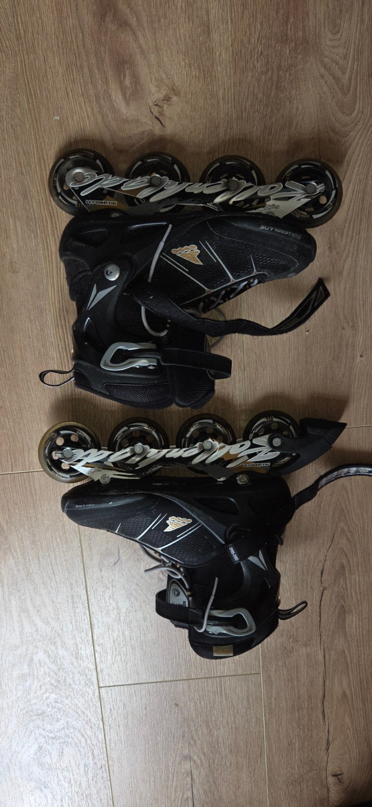 Rollerblade inline skates met bescherming - Maat 42.5, Overige merken, Gebruikt, Dames, Ophalen of Verzenden