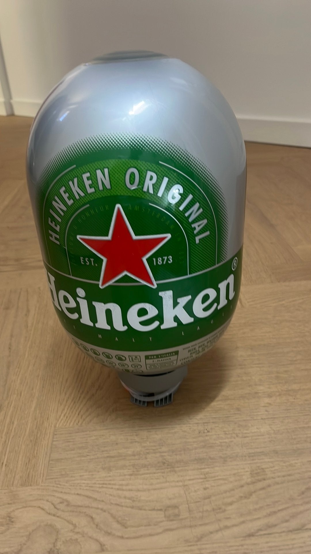 Heineken 8l fust, Ophalen, Nieuw, Heineken