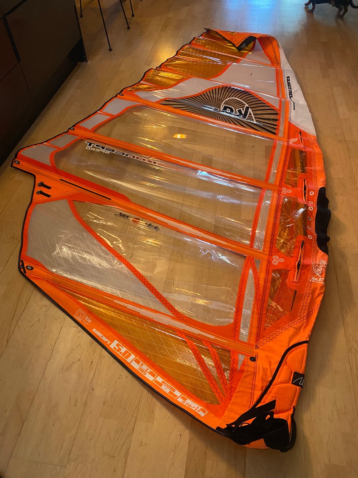 KA Koncept 5.0, Watersport en Boten, Windsurfen, Ophalen, Zo goed als nieuw, Zeil