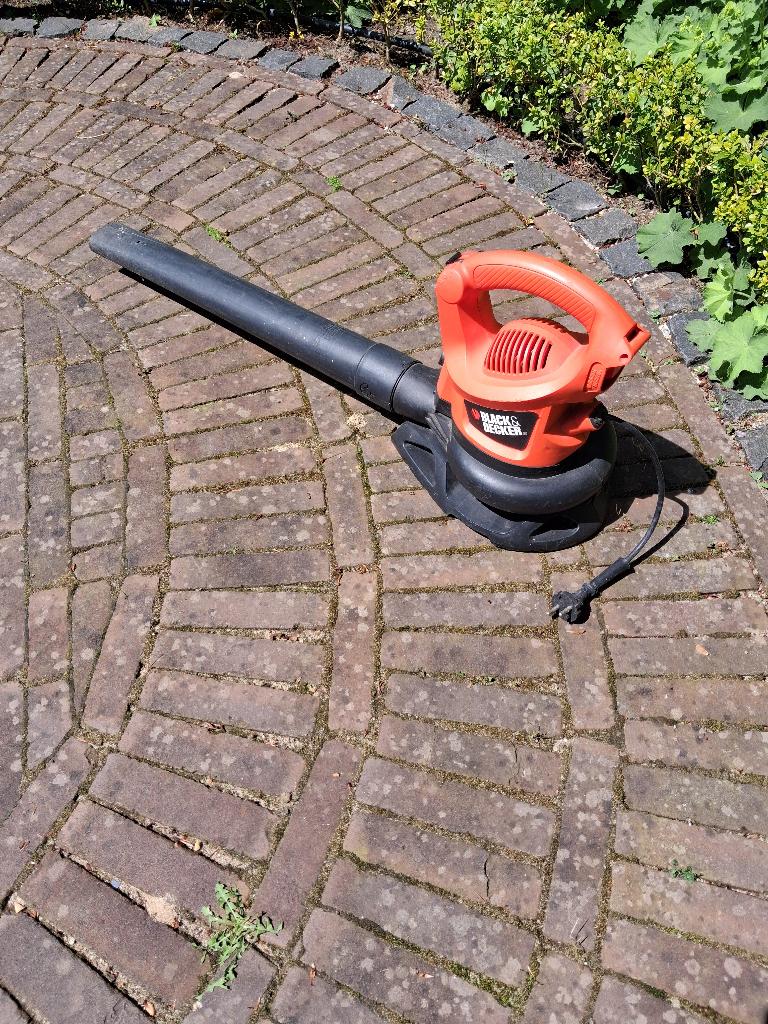 Black & Decker bladblazer GW3000, Tuin en Terras, Bladblazers, Ophalen, Gebruikt, Handgedragen, Black & Decker