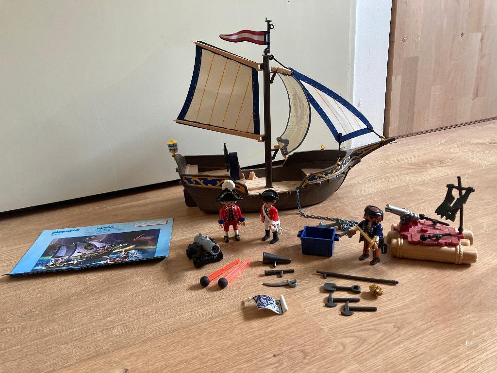 Playmobil Pirates 70412 Zeilschip van de soldaten, Ophalen of Verzenden, Gebruikt