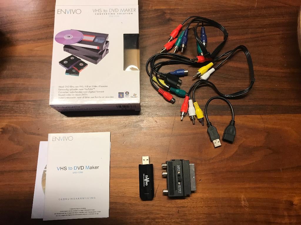 Envivo VHS to DVD Maker, nieuw, Ophalen of Verzenden, Nieuw