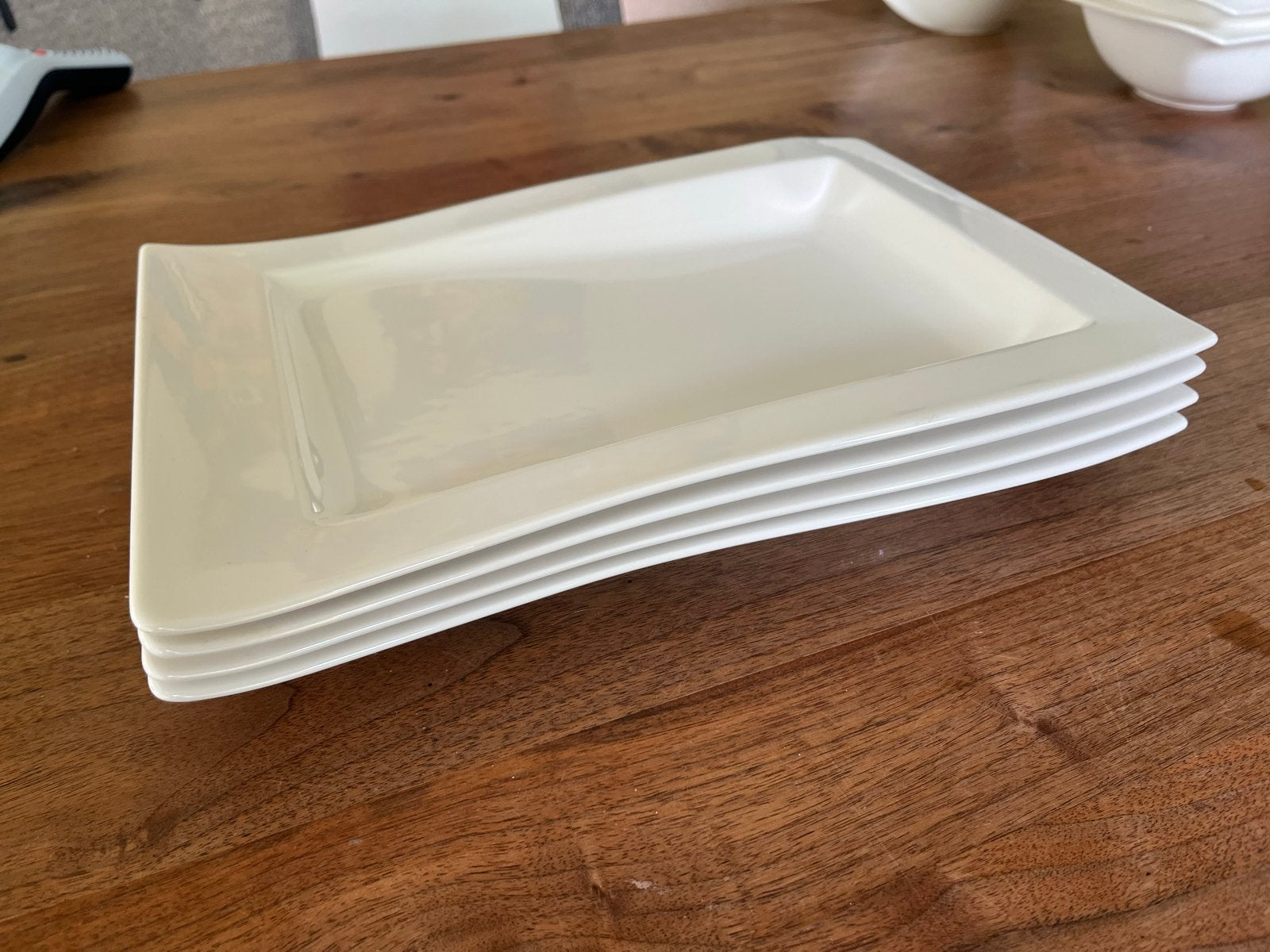 4 Villeroy & Boch NewWave serveerschalen, Villeroy & Boch, Ophalen of Verzenden, Modern, Porselein