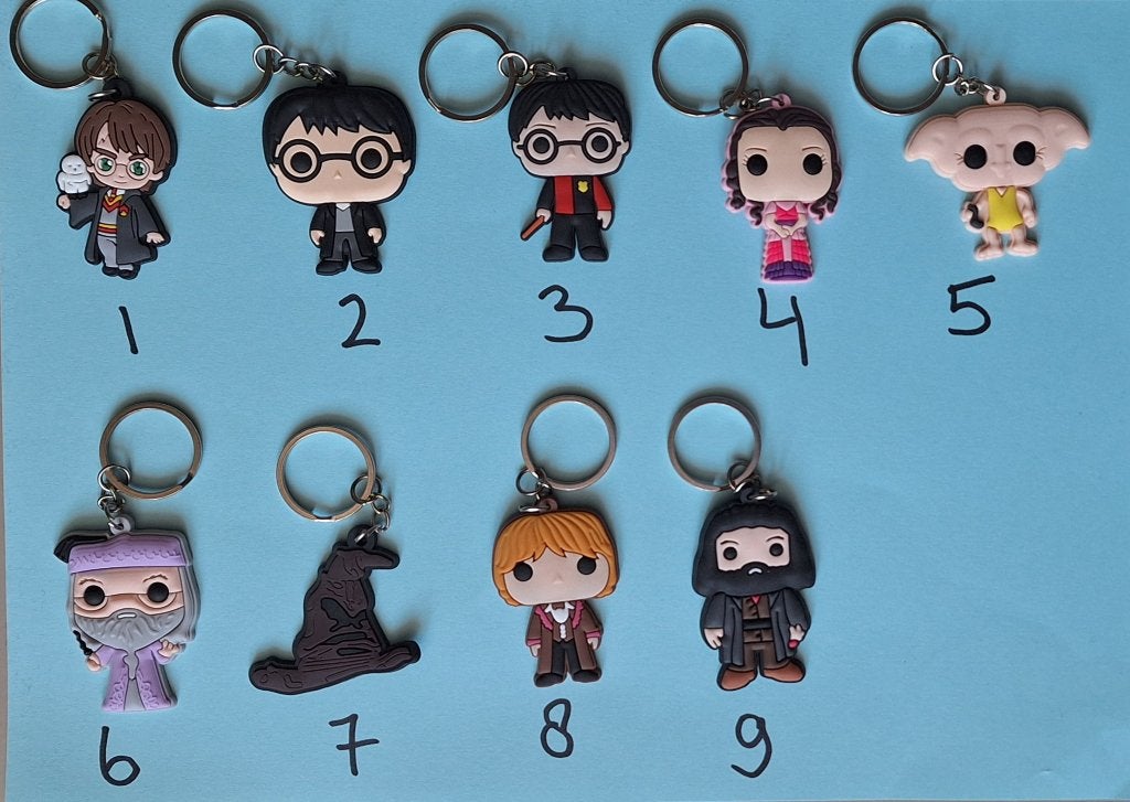 Harry Potter, Ron, Dobby, Hermelien etc sleutelhangers nieuw, Ophalen of Verzenden, Nieuw