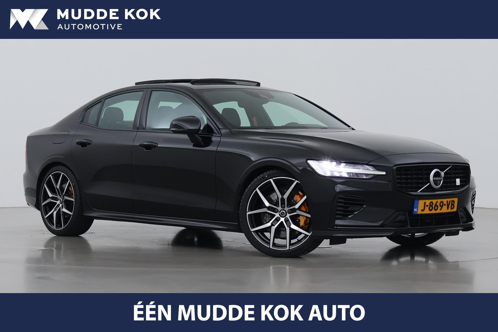 Volvo S60 T8 AWD Polestar Engineered | Schuif-/kanteldak | 2, Auto's, Gebruikt, Euro 6, Zwart, Vierwielaandrijving