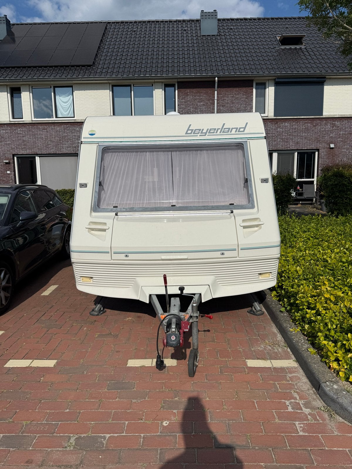 Caravan Beyerland Vitesse met voortent, uitbouw en luifel, Caravans en Kamperen, Treinzit, Particulier, Tot en met 4, Luifel