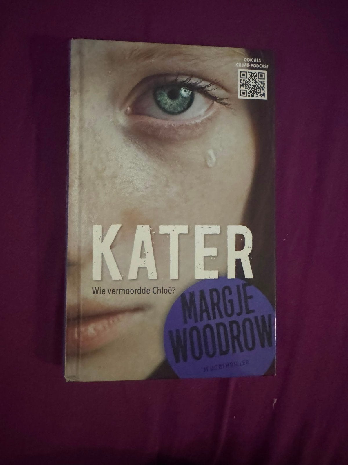 Kater - Margje Woodrow (Jeugdthriller), Ophalen of Verzenden, Zo goed als nieuw, Margje Woodrow, Nederland