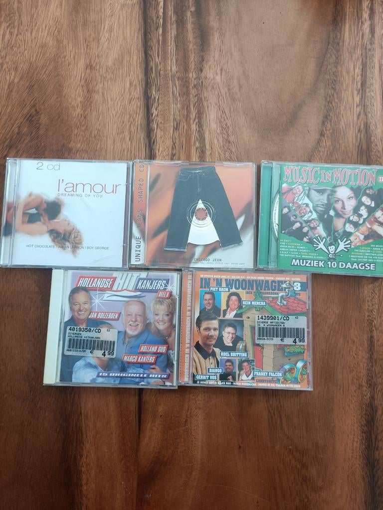 Diverse CD's: L'amour, Hollandse Hit Kanjers, In 'n Woonwage, Ophalen of Verzenden, Gebruikt