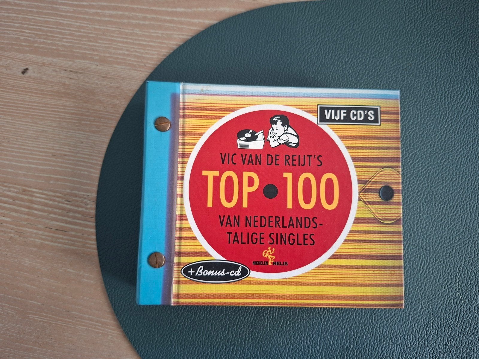 vic van de reijt's top 100 van Nederlandstalige singles 5cd, Cd's en Dvd's, Ophalen of Verzenden, Zo goed als nieuw, Levenslied of Smartlap