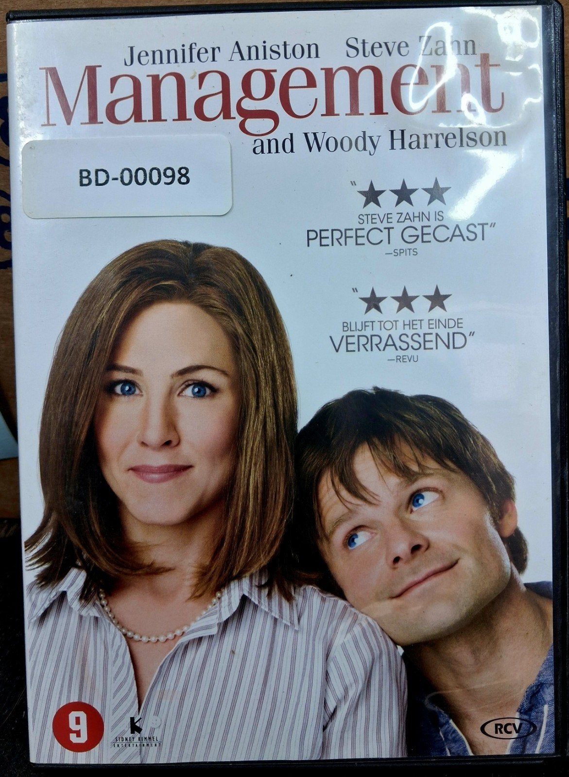 Management - - Romantische komedie met Jennifer Aniston, Romantische komedie, Vanaf 9 jaar, Ophalen of Verzenden, Gebruikt