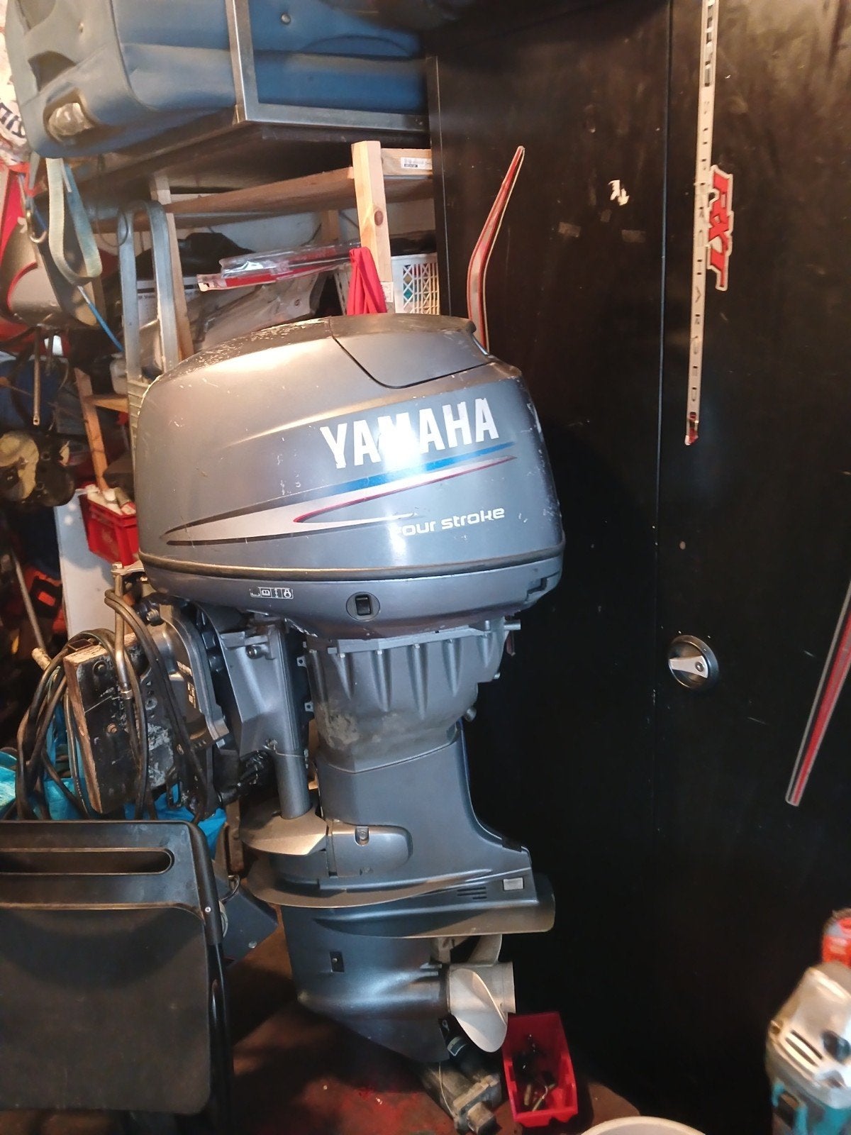 yamah 40 4takt  langstaart powertrim bj 2002 rana 17, Watersport en Boten, Buiten- en Binnenboordmotoren, Viertaktmotor, Ophalen of Verzenden