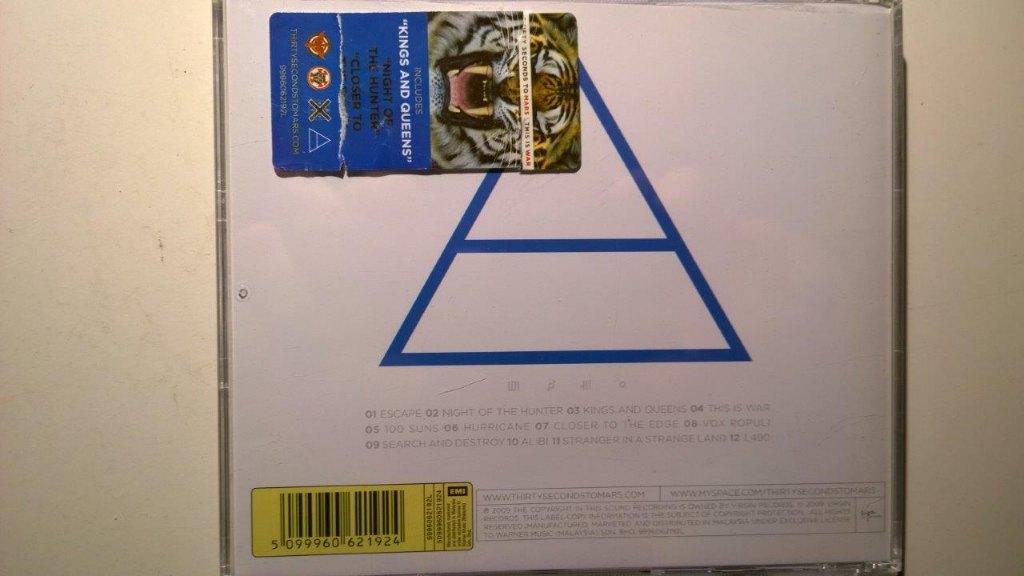 30 Seconds To Mars - This Is War, Ophalen of Verzenden, Zo goed als nieuw, Poprock