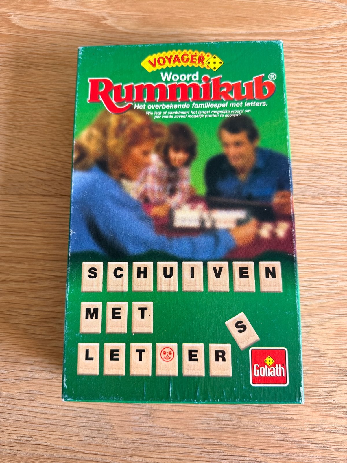 Rummikub Woord: Schuiven met Letters (Mist 1 lettertje), Drie of vier spelers, Ophalen of Verzenden, Gebruikt