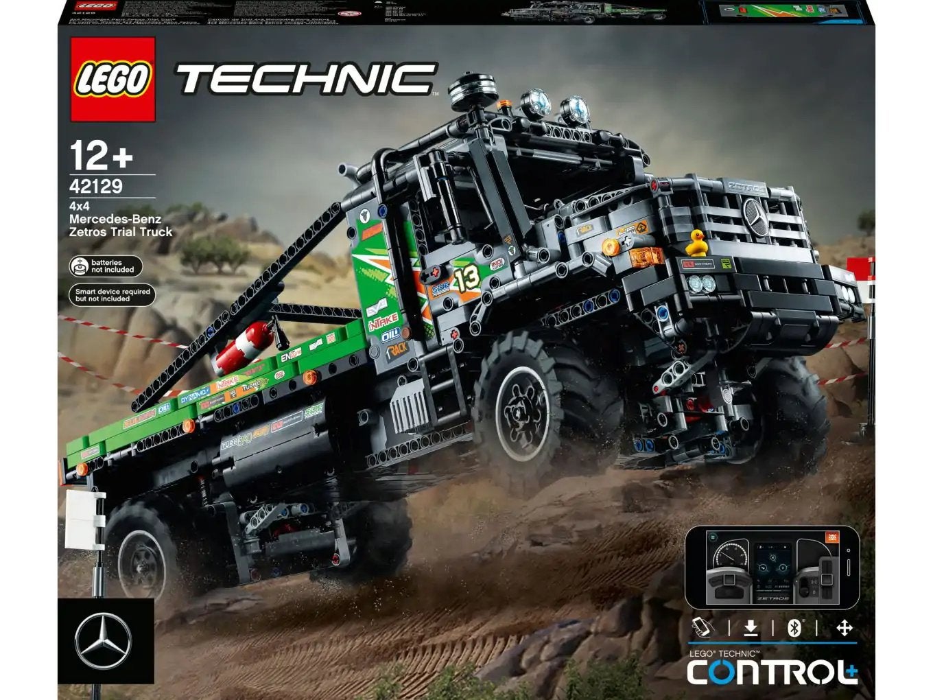 LEGO TECHNIC 4x4 Mercedes Benz Zetros Trial - 42129, Ophalen, Nieuw