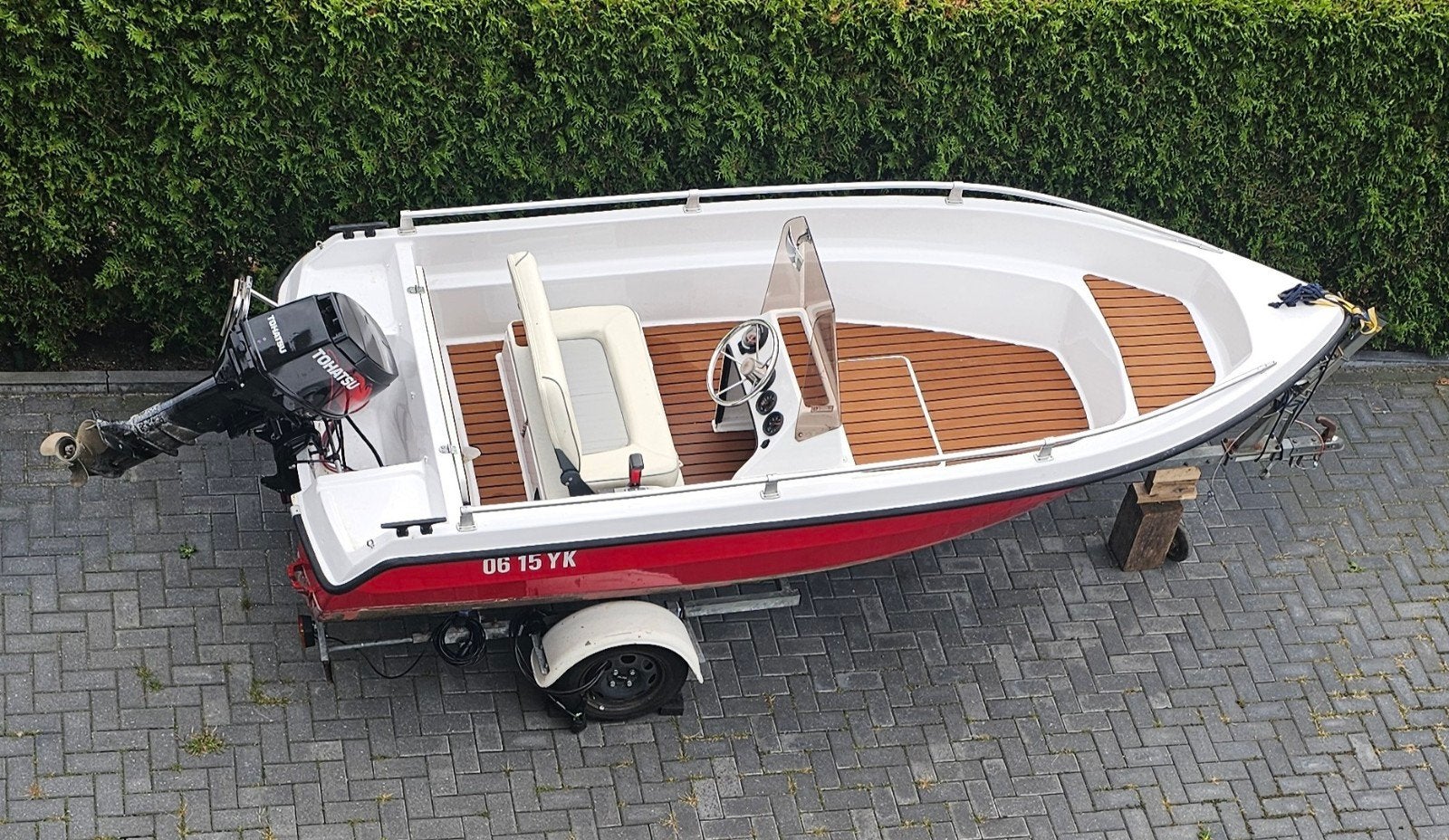 Leuke snelle boot Ryds 435 GT + 50pk Tohatsu + evt trailer, Ophalen, Overige merken, Gebruikt, Met afstandsbediening