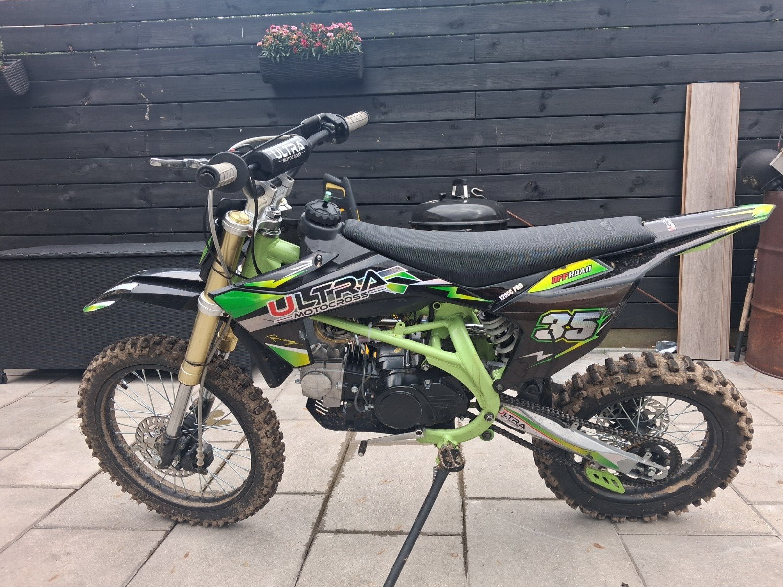 Ultra Motocross Pitbike, Fietsen en Brommers, Minibikes, Midibikes en Pitbikes, Ophalen of Verzenden, Ultra Motocross, Schijfrem