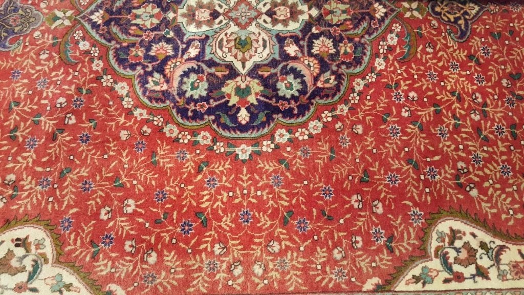 Oosters Perzisch tapijt Tabriz 350x252 Kleed/mat/50%korting, Www.simatapijten.nl, 200 cm of meer, Ophalen of Verzenden, 200 cm of meer